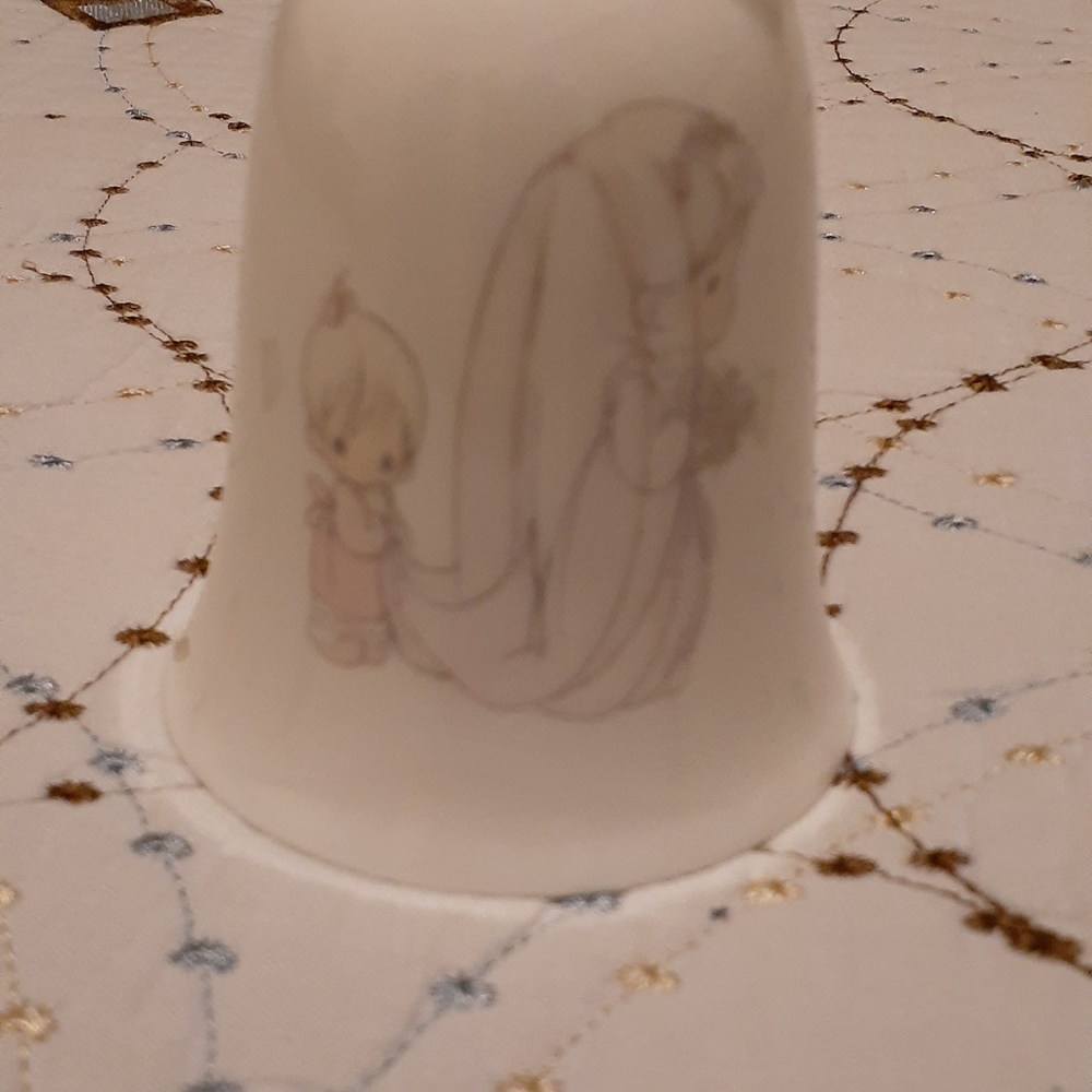 Bless the bride. Precious moments bell